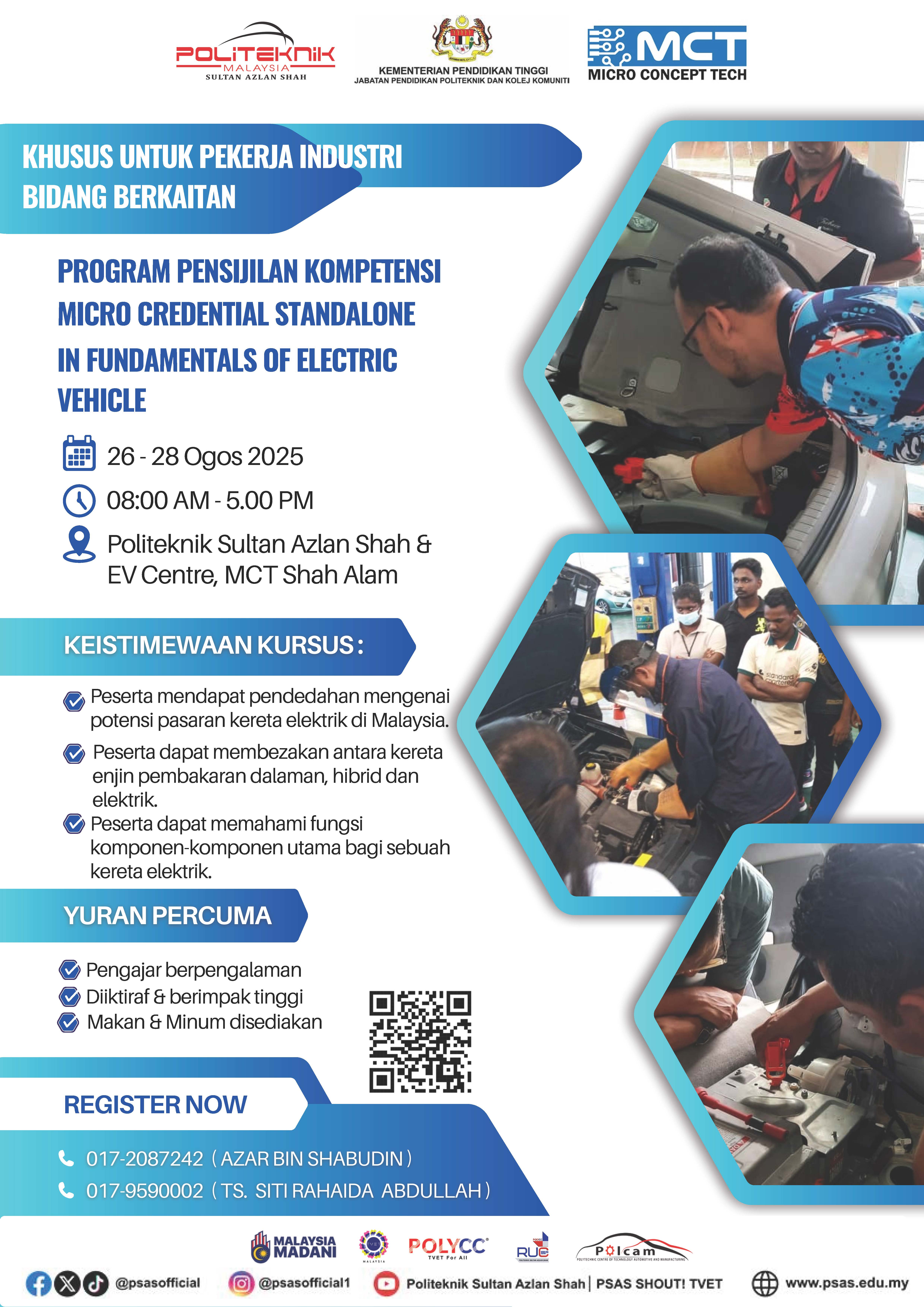 MICROCREDENTIAL IN FUNDAMENTAL OF EV SITI RAHAIDA BINTI A