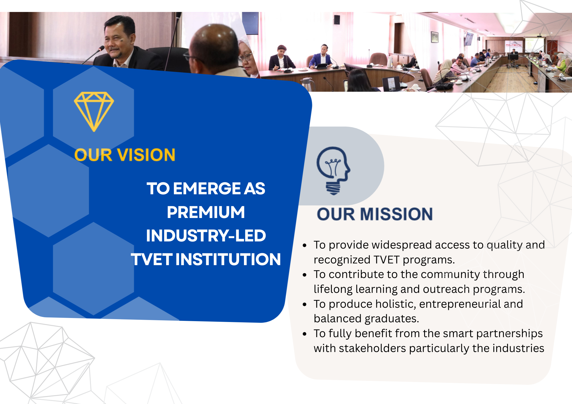 VISION MISSION​