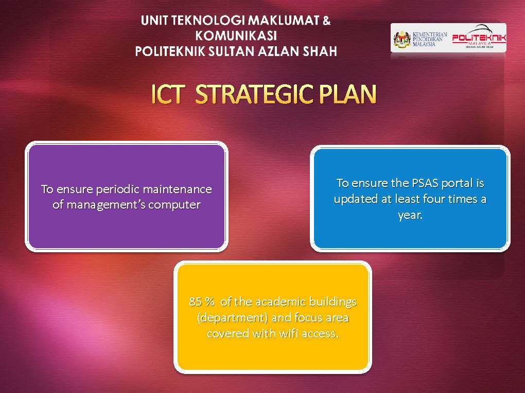 ICT STRATEGIC PLAN