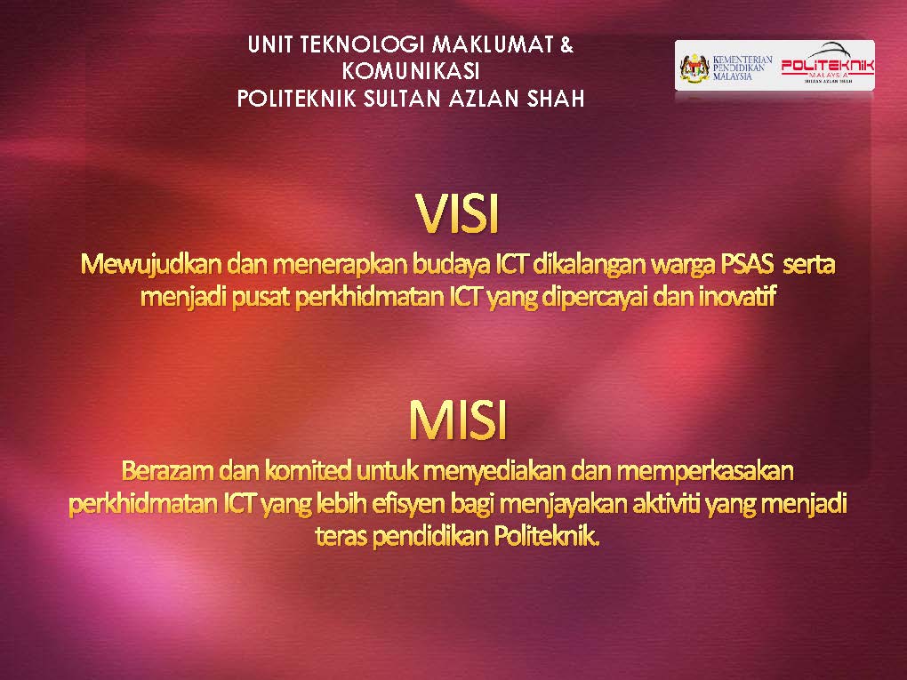 visi misi